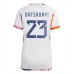 Günstige Belgien Michy Batshuayi #23 Auswärts Fussballtrikot Damen WM 2022 Kurzarm